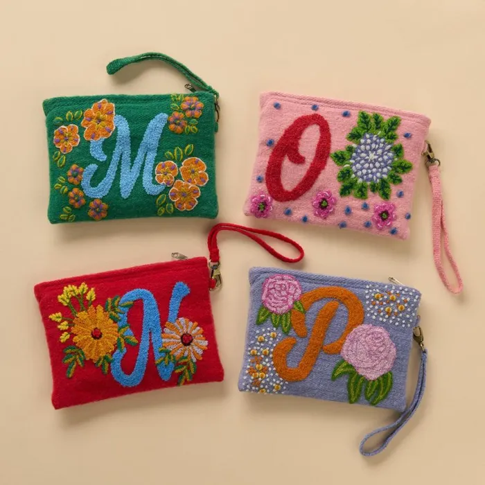 Women Cursive Letter Pouch Sundance Catalog Handbags Women Cursive Letter Pouch Sundance Catalog Handbags