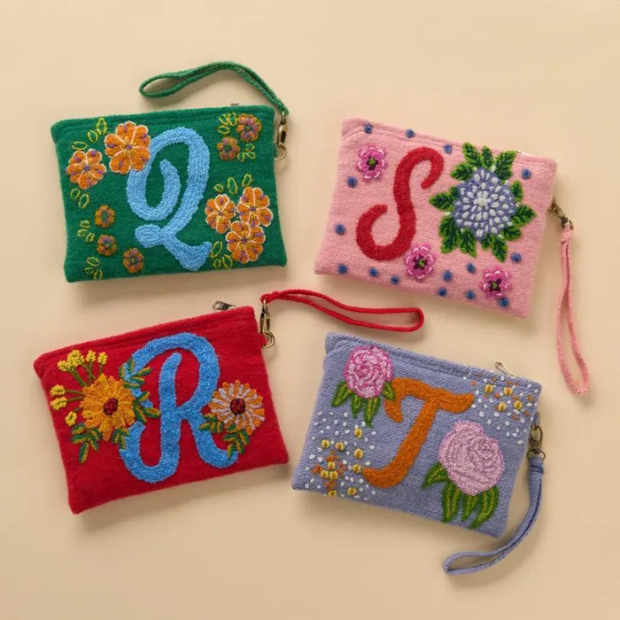 Women Cursive Letter Pouch Sundance Catalog Handbags Women Cursive Letter Pouch Sundance Catalog Handbags