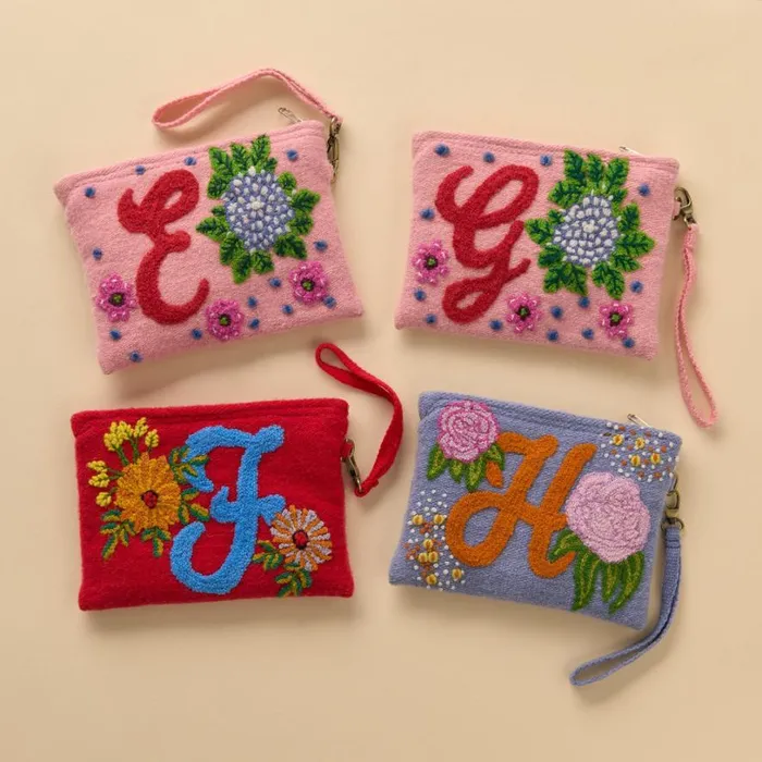 Women Cursive Letter Pouch Sundance Catalog Handbags Women Cursive Letter Pouch Sundance Catalog Handbags