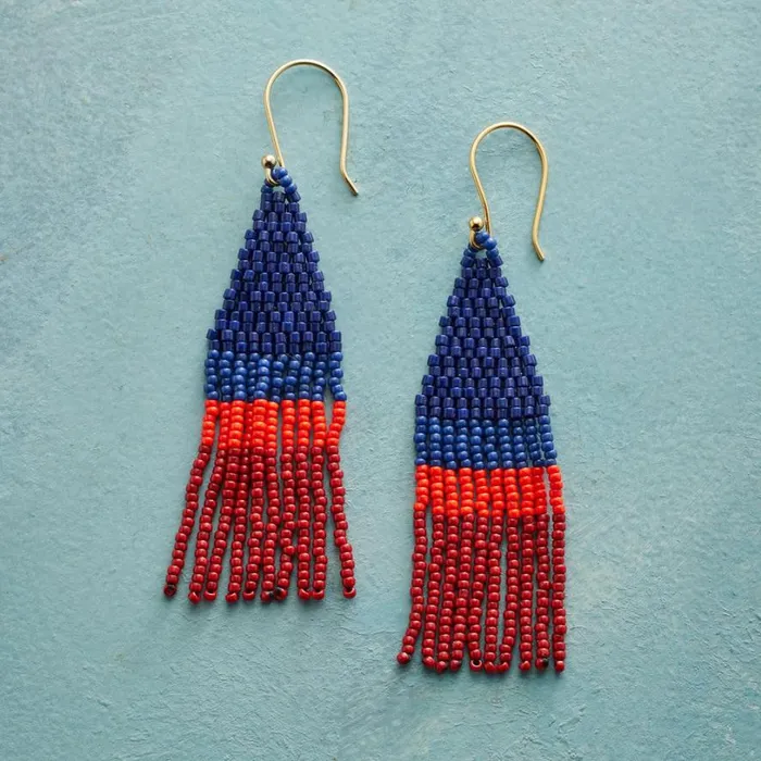 Women Dancing Fringe Earrings Sundance Catalog Earrings