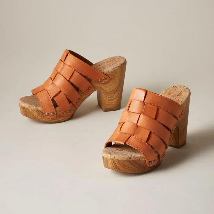 Women Devan Sandals Brown Sundance Catalog Sandals