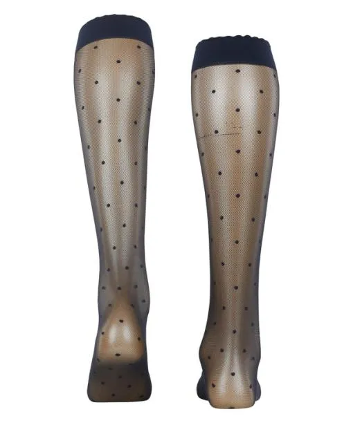 Women Dot 15 DEN Women Kneehigh Socks Marine FALKE Knee High Socks