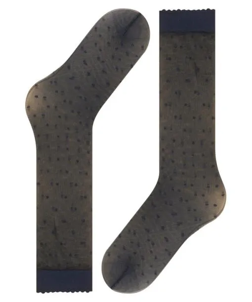 Women Dot 15 DEN Women Kneehigh Socks Marine FALKE Knee High Socks