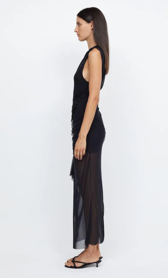 Women Dresses Bec Bridge JULIEN ASYM MAXI DRESS Black