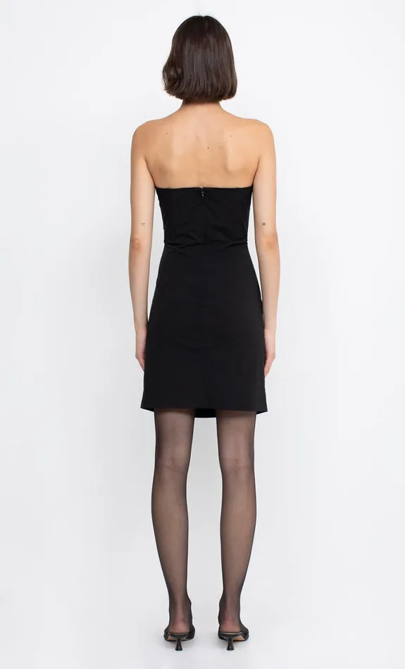 Women Dresses Bec Bridge ZELIE STRAPLESS MINI DRESS Black