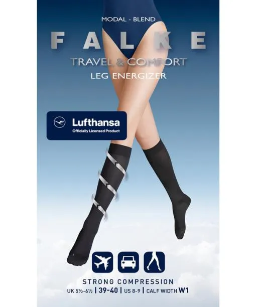 Women Energizer Women Kneehigh Socks Dark Navy FALKE Knee High Socks