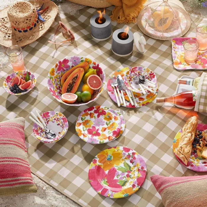 Women Fanciful Garden Dinner Plate Set Sundance Catalog Tabletop Women Fanciful Garden Dinner Plate Set Sundance Catalog Tabletop