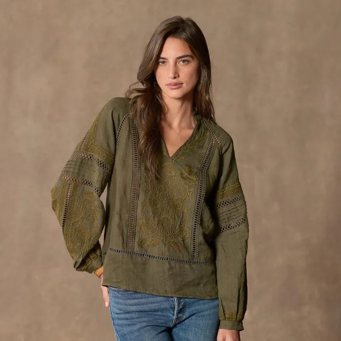 Women Faye Beauty Top Petite Olive Sundance Catalog Petite Styles