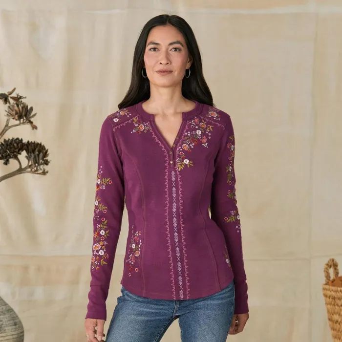 Women Fayette Floral Henley Petite Oceana Sundance Catalog Petite Styles Women Fayette Floral Henley Petite Oceana Sundance Catalog Petite Styles