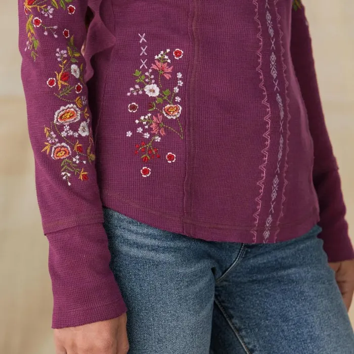 Women Fayette Floral Henley Petite Oceana Sundance Catalog Petite Styles Women Fayette Floral Henley Petite Oceana Sundance Catalog Petite Styles