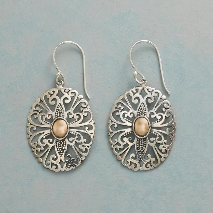 Women Filigree Folly Earrings Sundance Catalog Earrings