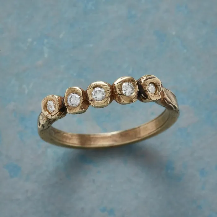 Women Five Natural Elements Ring Sundance Catalog Rings