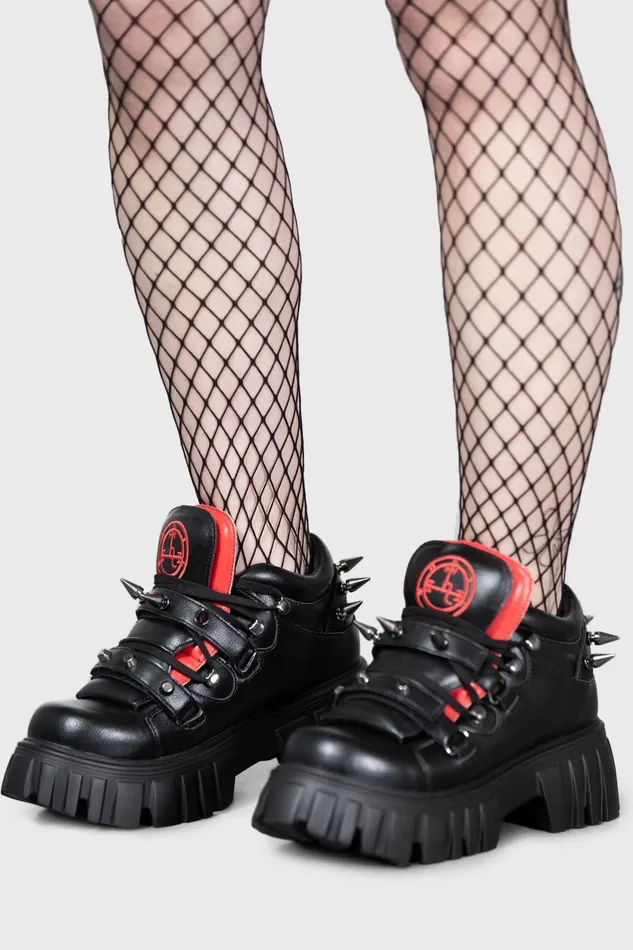 Women Flats and Trainers Killstar Torment Sneaker