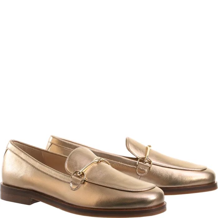 Women Flynn Loafers Gold HGL Loafers