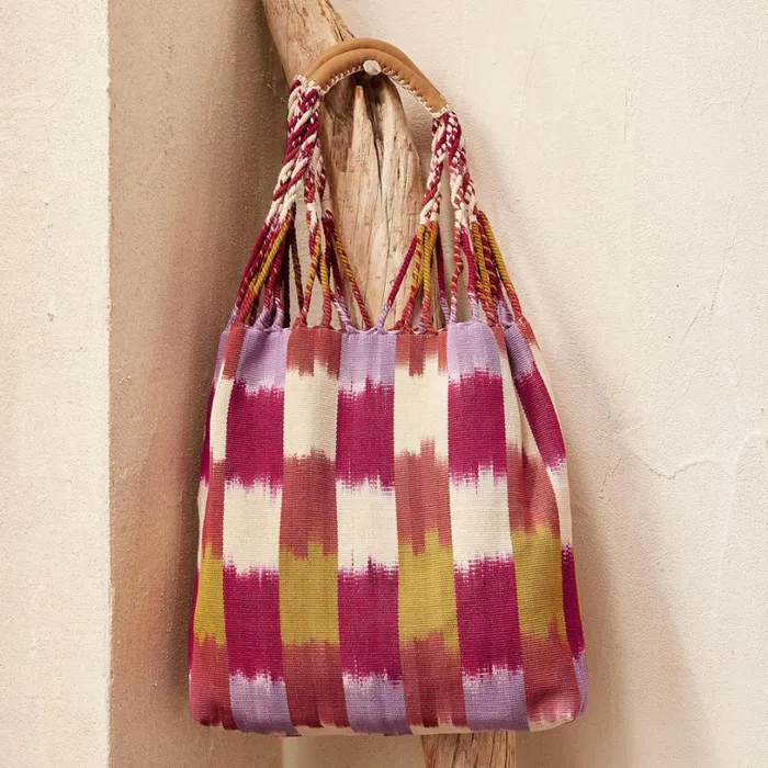 Women Folk Revival Tote Berry Multi Sundance Catalog Handbags