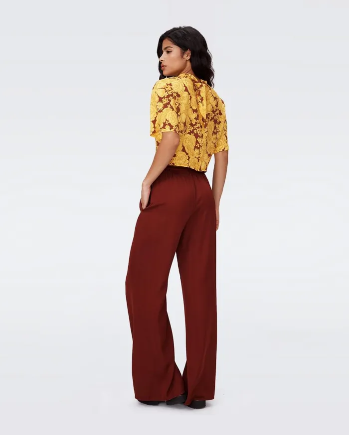 Women Gianna Pants Chestnut DVF Pants and Shorts