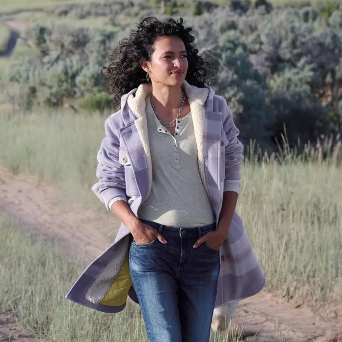 Women Glacier Glow Jacket Lavender Sundance Catalog Jackets and Coats