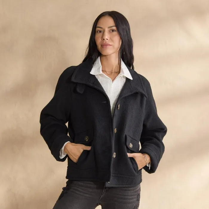 Women Glennon Coat Black Sundance Catalog Jackets and Coats Women Glennon Coat Black Sundance Catalog Jackets and Coats