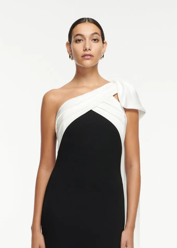 Women Gowns Roland Mouret Asymmetric Cady Gown