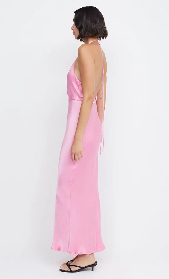 Women Guests Bec Bridge INDI HALTER MAXI DRESS Candy Pink