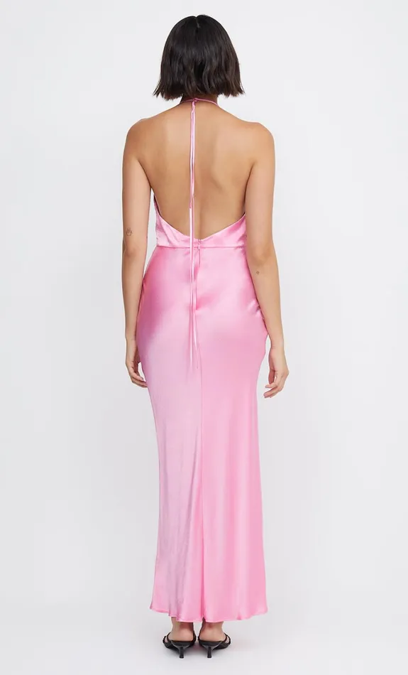 Women Guests Bec Bridge INDI HALTER MAXI DRESS Candy Pink