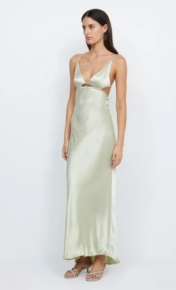 Women Guests Bec Bridge INDI STRAPPY MAXI DRESS Honeydew