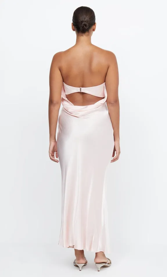 Women Guests Bec Bridge MOON DANCE STRAPLESS DRESS Blush