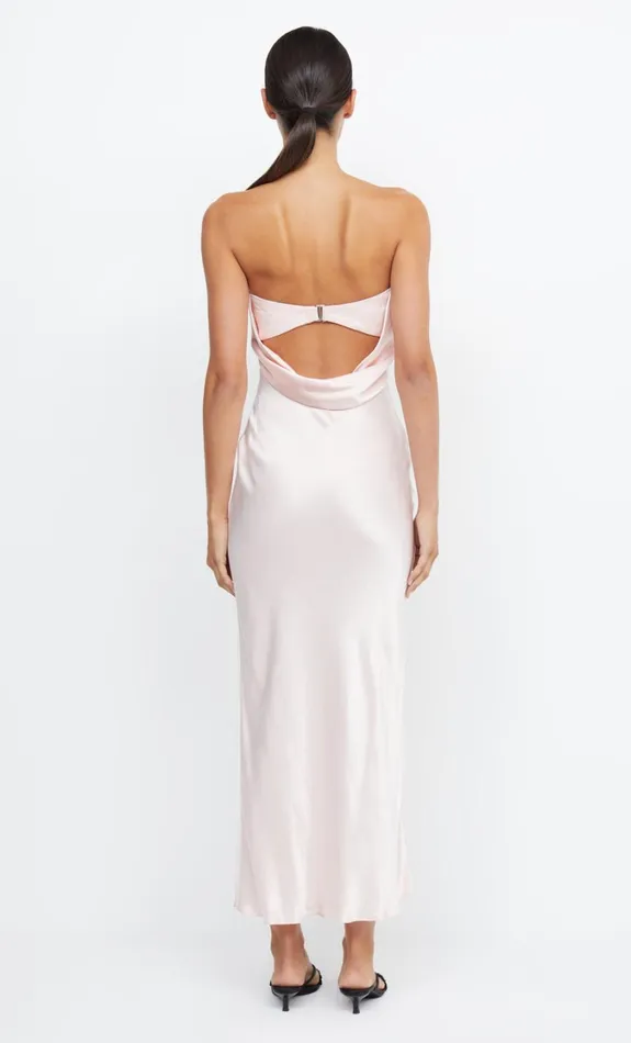 Women Guests Bec Bridge MOON DANCE STRAPLESS DRESS Blush