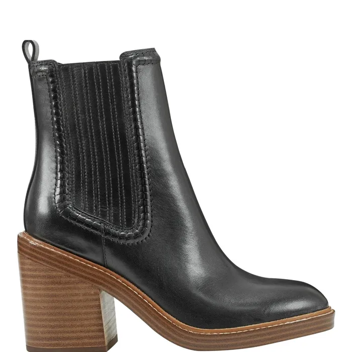 Women Halida Tailored Bootie Black Marc Fisher Booties
