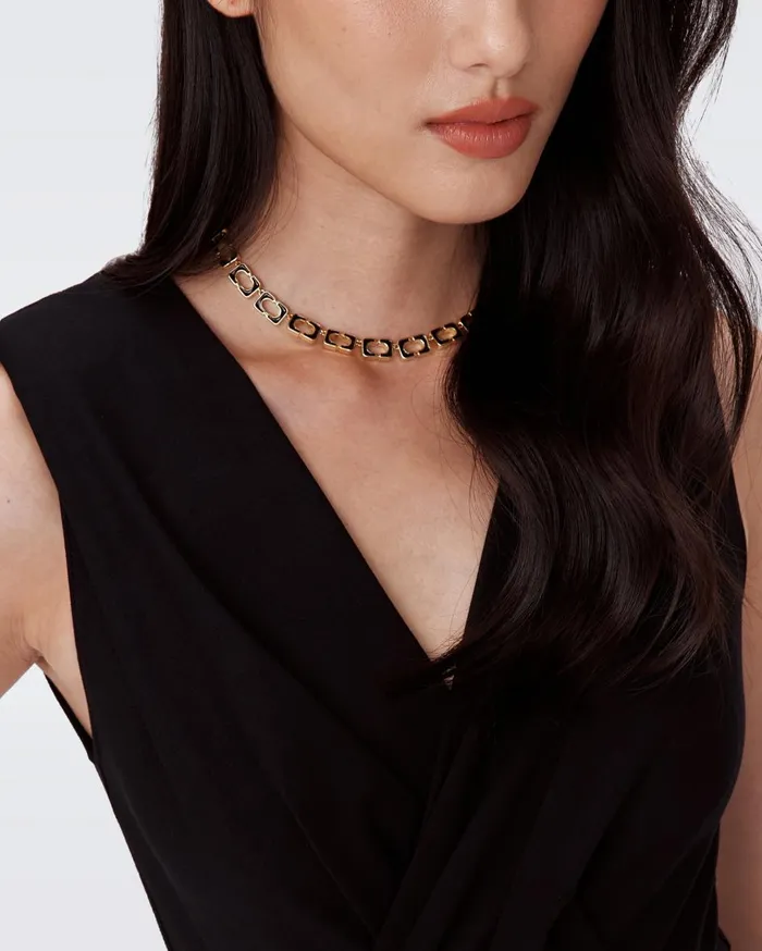 Women Hallie Dress Black DVF Dresses