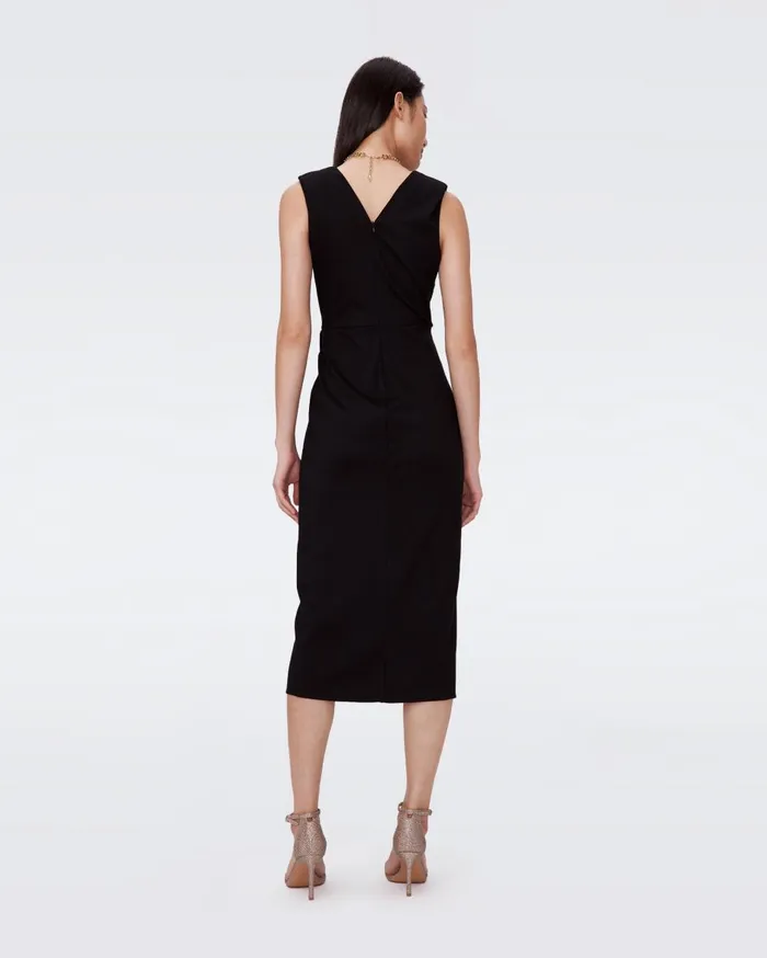 Women Hallie Dress Black DVF Dresses