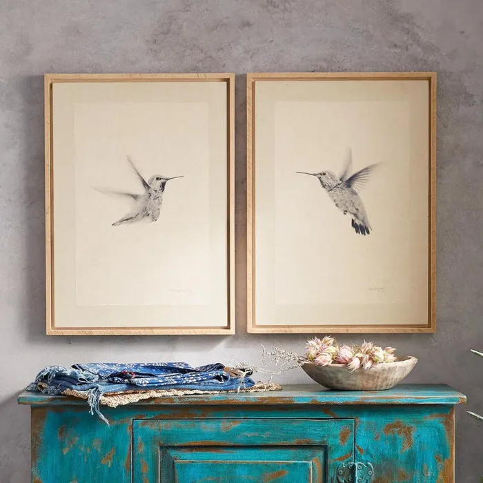 Women Happy Hummingbirds Print Sundance Catalog Decor Women Happy Hummingbirds Print Sundance Catalog Decor