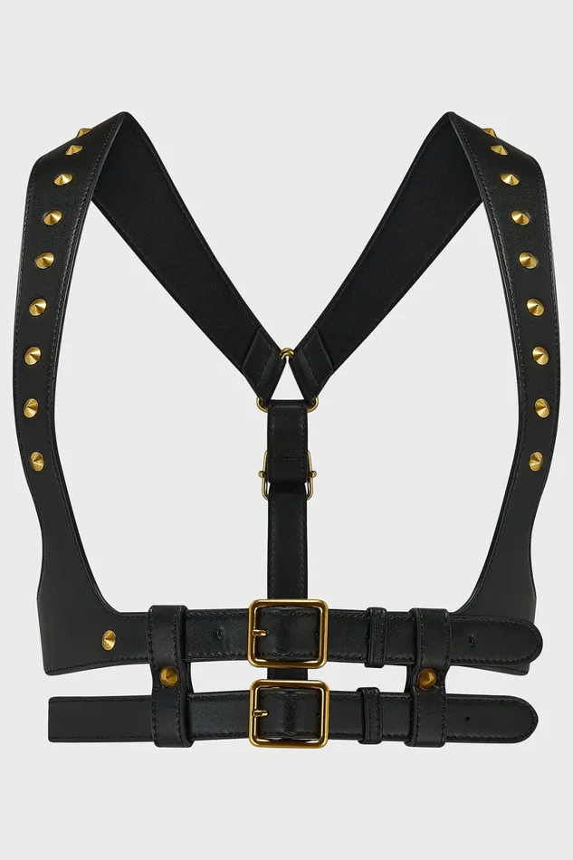 Women Harnesses and Belts Killstar Ivy Harness Gold