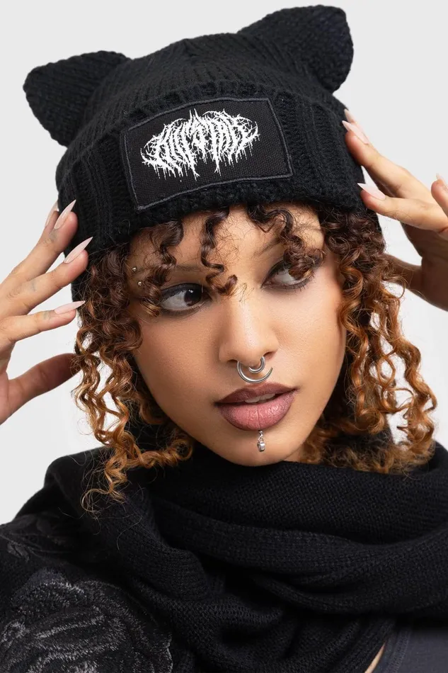 Women Hats and Headbands Killstar PurrUnk Beanie