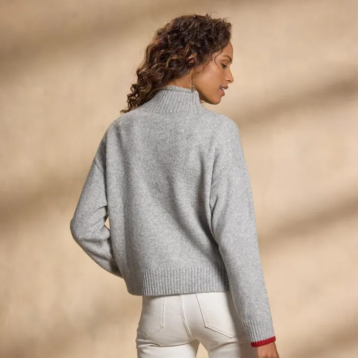 Women Holiday Season Sweater Heather Gray Sundance Catalog Sweaters Women Holiday Season Sweater Heather Gray Sundance Catalog Sweaters