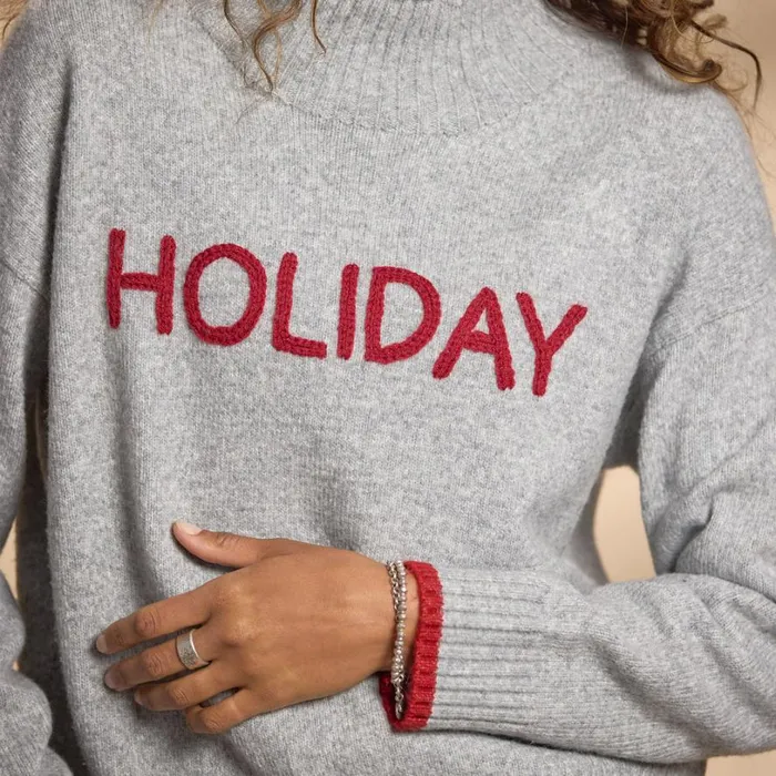 Women Holiday Season Sweater Heather Gray Sundance Catalog Sweaters Women Holiday Season Sweater Heather Gray Sundance Catalog Sweaters
