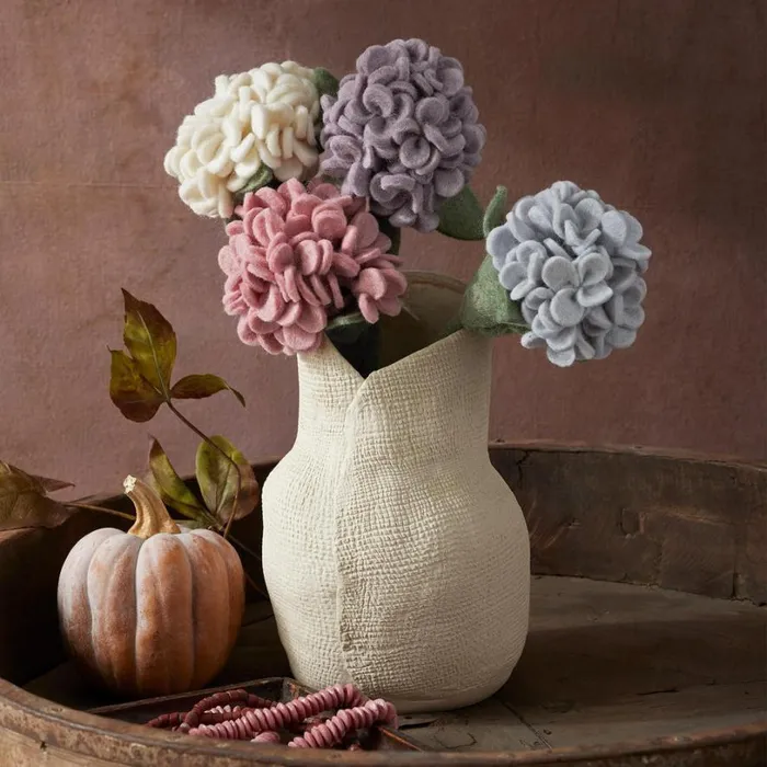 Women Hydrangea Felt Bloom Light Blue Sundance Catalog Decor Women Hydrangea Felt Bloom Light Blue Sundance Catalog Decor