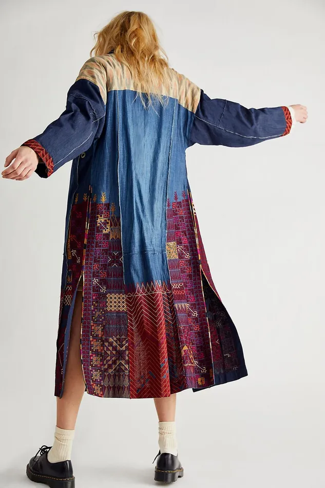 Women Jean Jackets Free People Indigo Dreams Jacket Indigo