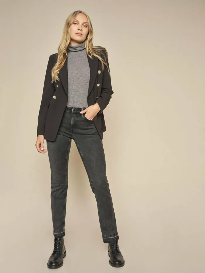 Women Jeans MOS MOSH MMAshley Perla Jeans Black