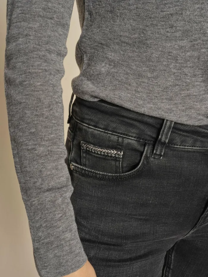 Women Jeans MOS MOSH MMAshley Perla Jeans Black