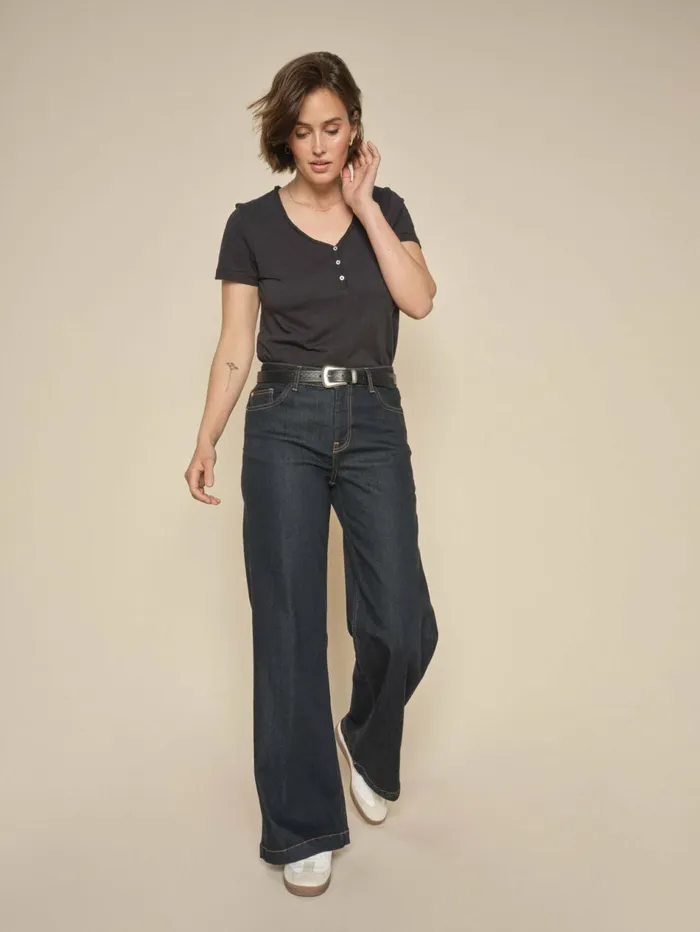 Women Jeans MOS MOSH MMDara Deluxe Jeans Dark Blue