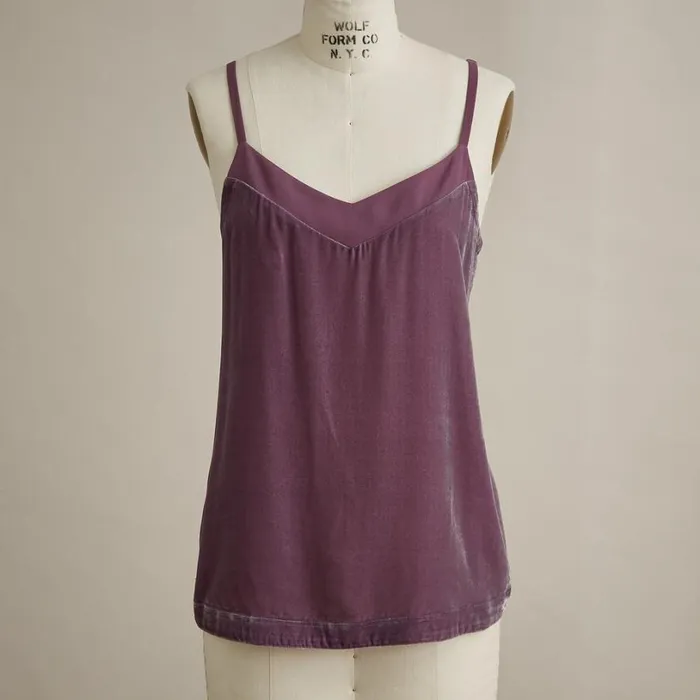 Women Jessica Velvet Camisole Aquamarine Sundance Catalog Tops Women Jessica Velvet Camisole Aquamarine Sundance Catalog Tops