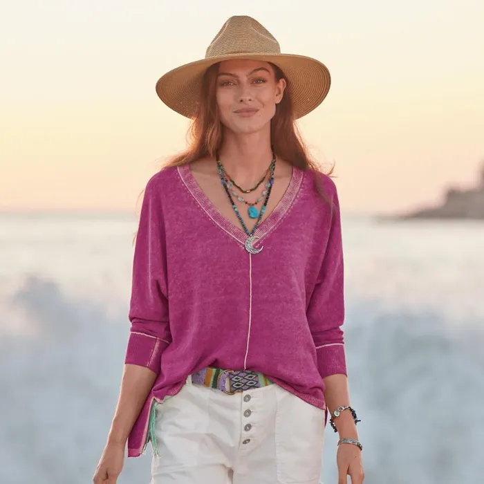 Women Johanna Sweater Petite Cactus Flower Sundance Catalog Sweaters Women Johanna Sweater Petite Cactus Flower Sundance Catalog Sweaters