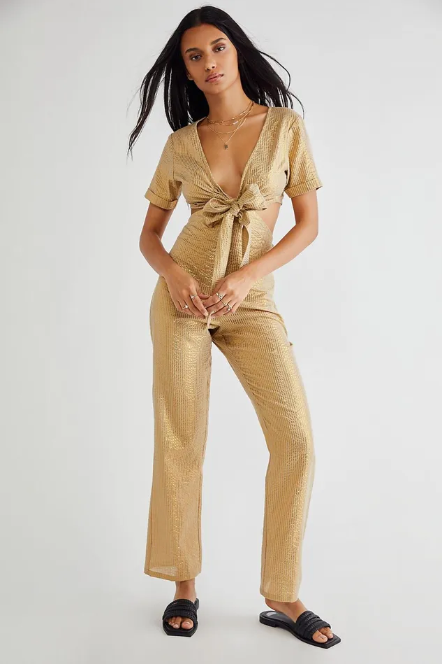 Women Jumpsuits Free People Jen039s Pirate Booty Pioneertown Jumpsuit Yucca