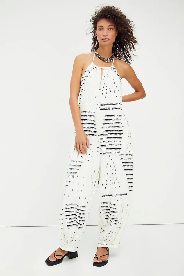 Women Jumpsuits Free People Moody Blues Jumpsuit Tea Combo