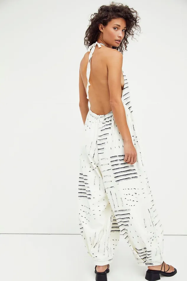 Women Jumpsuits Free People Moody Blues Jumpsuit Tea Combo