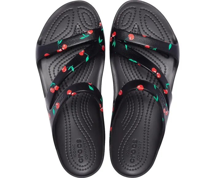 Women Kadee II Graphic Sandal Cherry Crocs Sandals
