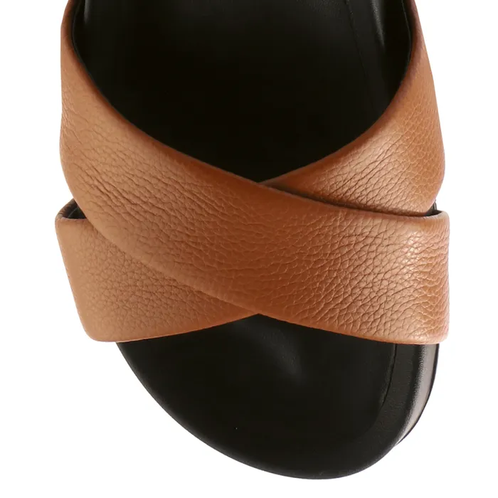 Women Katie Mules Cognac HGL Mules