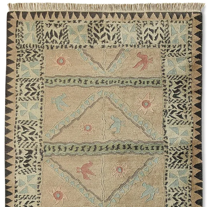 Women Kilimanjaro Tibetan HandKnotted Rug Gray Sundance Catalog Rugs