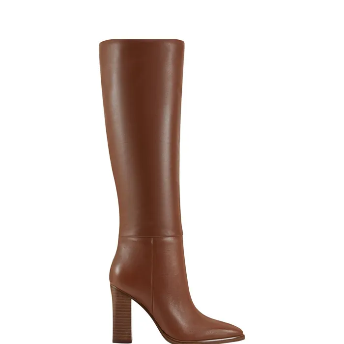 Women Lannie Dress Boot Medium Natural Marc Fisher Boots and Booties